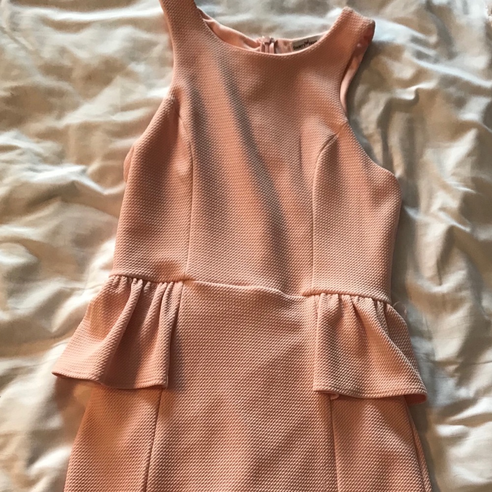 Peplum Dress light pink NEVER WORN!